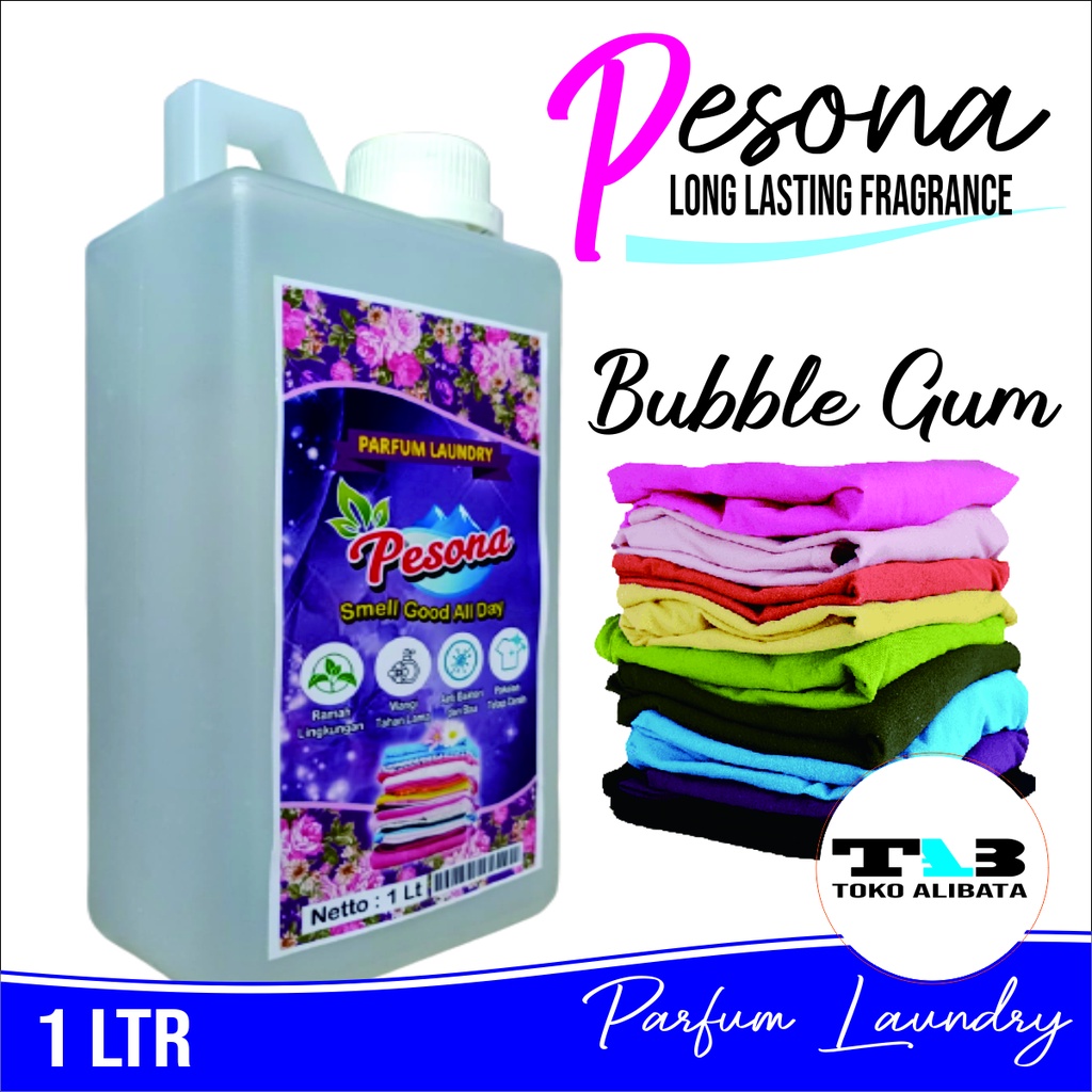 [COD] Parfum Laundry Grade A+ ( Super Wangi Bubble Gum Fresh ) Netto : 1 Liter