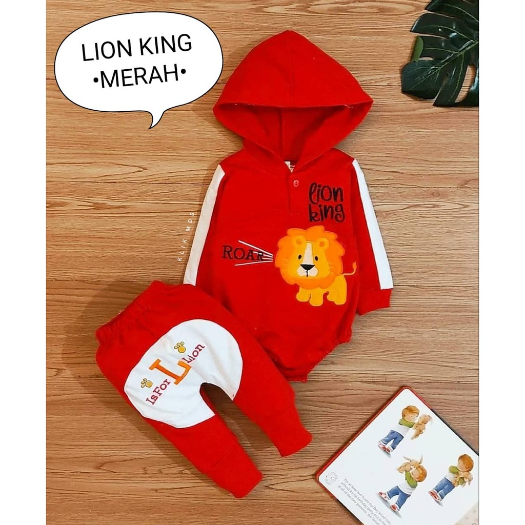 Klik Mds Setelan Jumper Anak Bayi Laki-laki Joger 1928 1 Ukuran Usia 0-6 Bulan