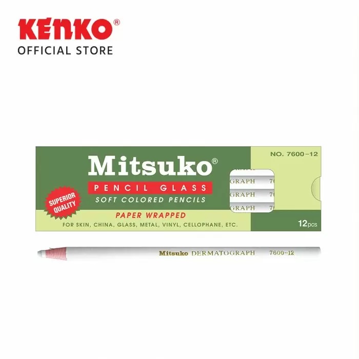 Pensil KENKO MITSUKO Dermatograph Pencil Glass Pensil Kaca Pensil Tarik 1 pc