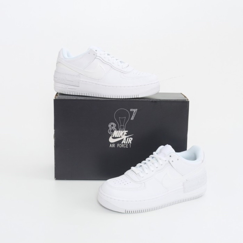 Air Force 1 Low Shadow All White Women