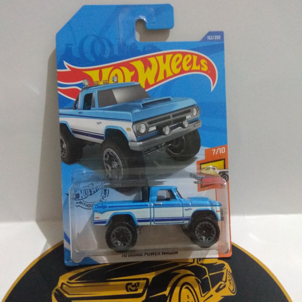 HOT WHEELS - 70 DODGE POWER WAGON
