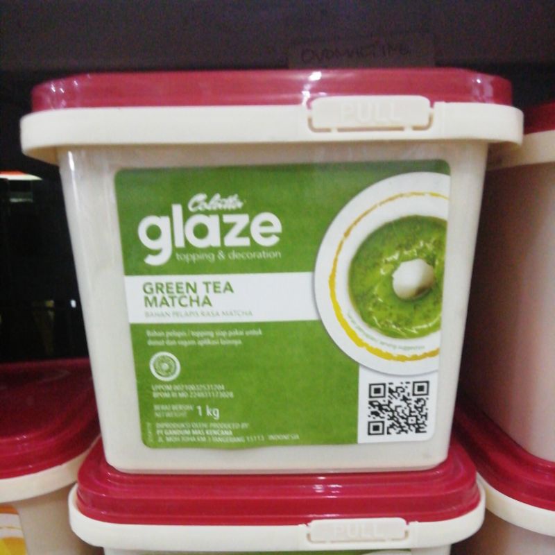 

Colatta glaze greentea 1kg package