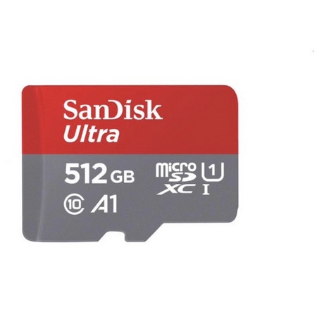 Memory Card | Micro SD 512GB SanDisk Ultra A1 up to 120Mbps Class 10 - Garansi Resmi 10 Tahun