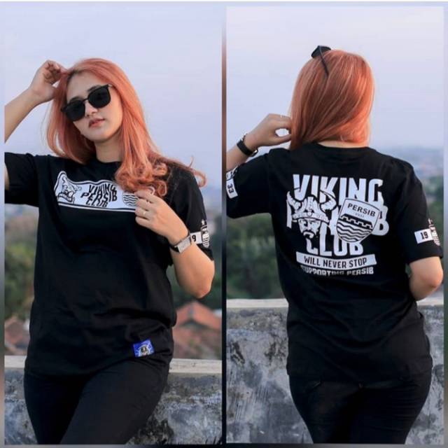 Kaos viking Persib club hitam