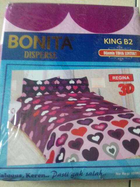 Bonita King Size 180x200 B2 Motif Annisa 3d Terbaru