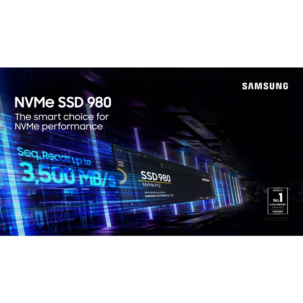 Samsung 980 250GB PCIE 3.0 M.2 NVMe Gen 3 x4 SSD TOP NAMPOLNYA