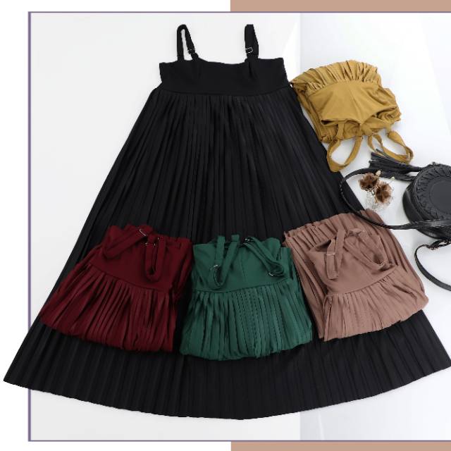 FWR - Overall Polos Plisket resleting belakang 270