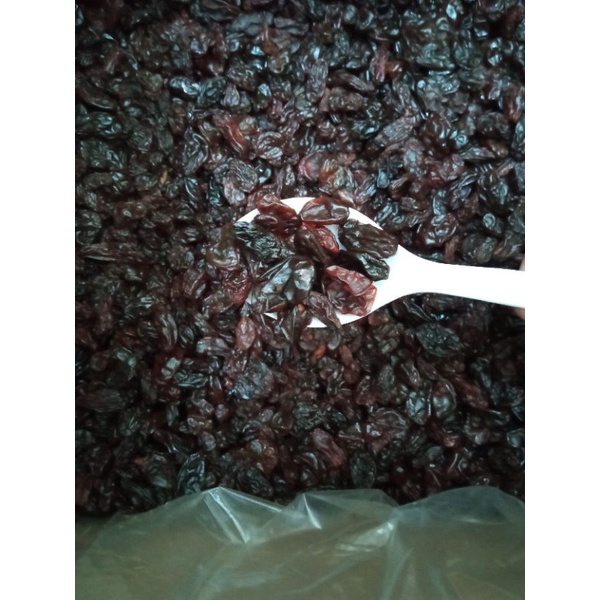 

KISMIS DARK BROWN RAISIN KEMASAN 250 gram / KISMIS HITAM
