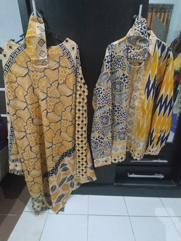 Coupel Batik Solo Premium Copel Dress Batik Kondangan Sarimbit Batik