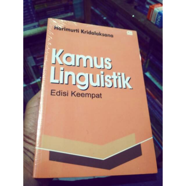 Kamus linguistik pengarang harimurti
