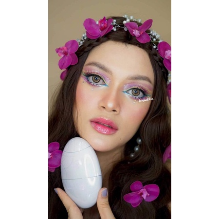 SOFTLENS LUX APPLE BLOOM BROWN / KONTAK LENSA