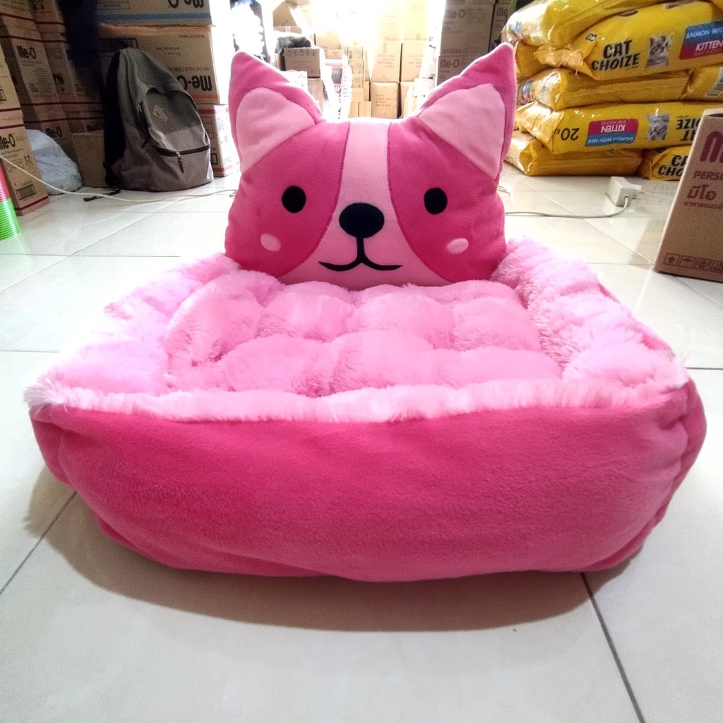 Kasur Kucing dan anjing CUDDLY BED ukuran Medium M