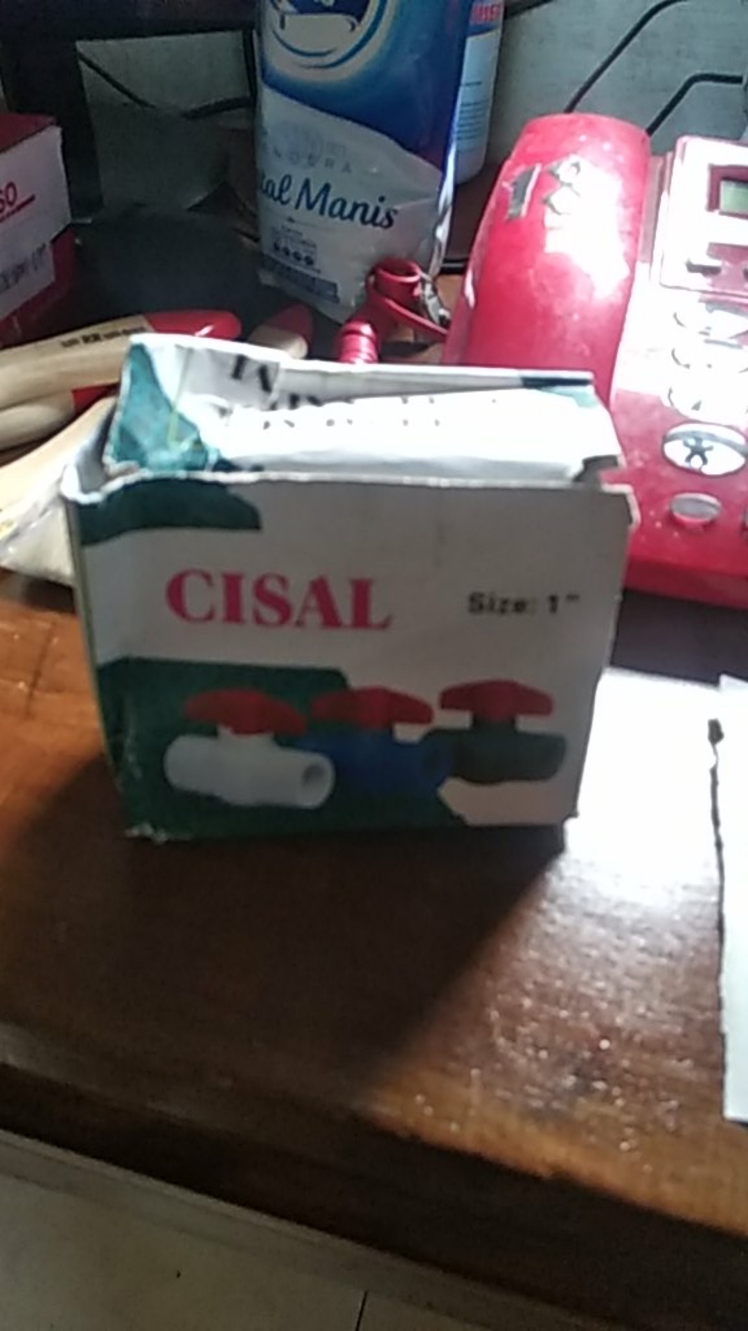 Ball Valve Pvc / Stop Keran Plastik 1 - Harga Per Buah
