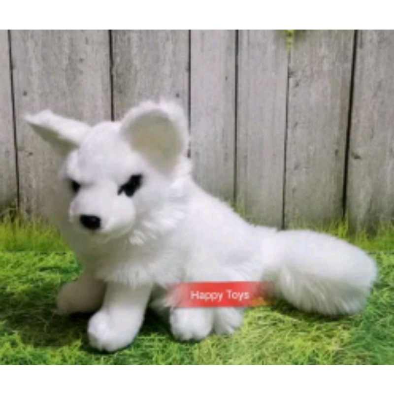 Boneka Rubah putih(white fox)