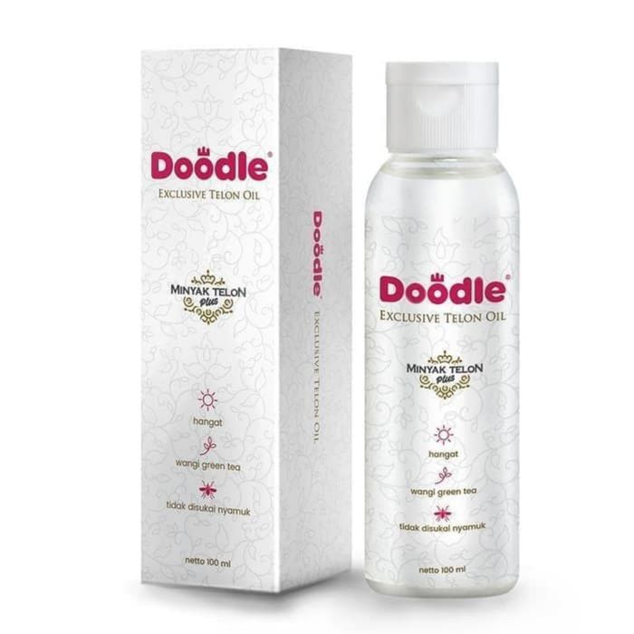 Doodle Minyak Telon Plus 100ml / 60ml - Minyak Telon Bayi