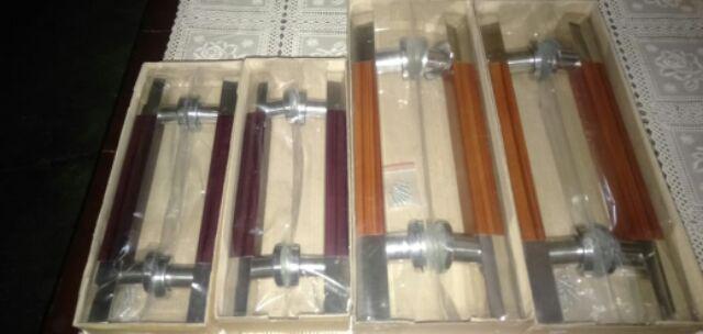Handle Pintu Kupu Tarung Minimalis Door Pull Stainless 25 Cm Kotak Box Mahoni Tarikan Pintu Gagang