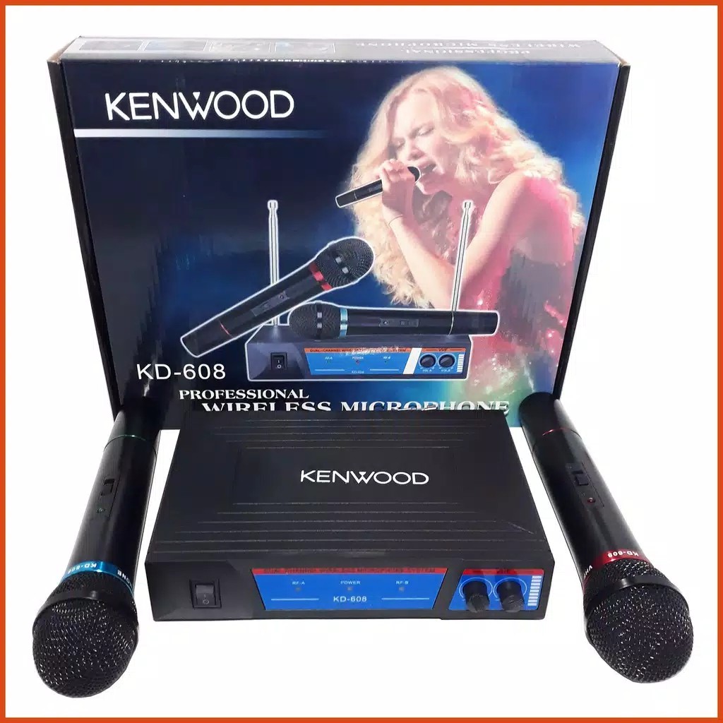 Microphone wireless KENWOOD KD-608 NEW