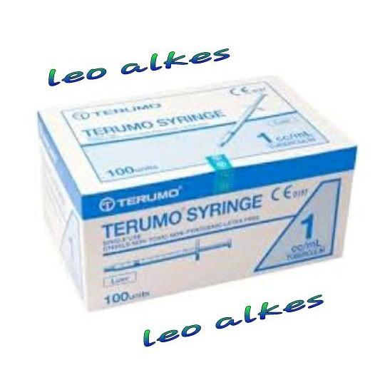 Termurah  Spuit 1 cc terumo-syringe 1 cc terumo-suntikan 1cc terumo-spuit 1 ml terumo  Diskon