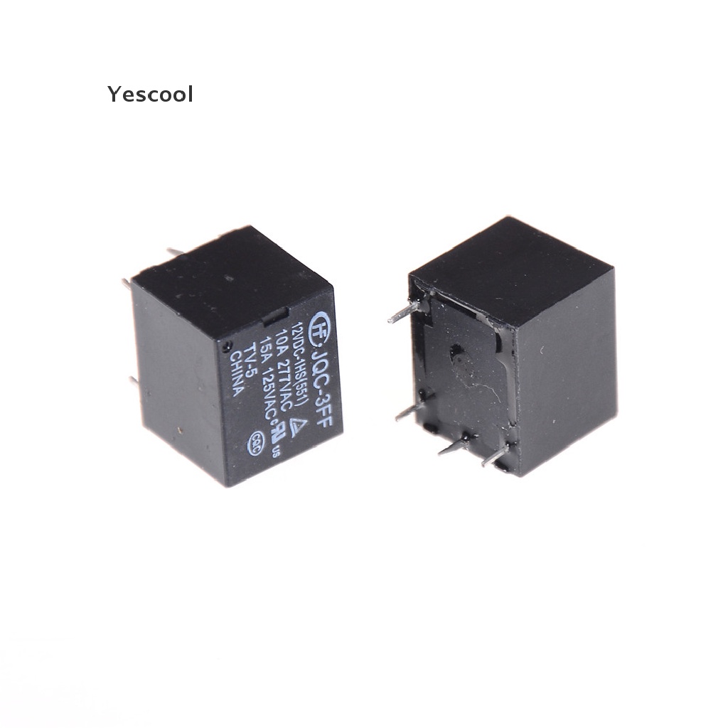 5pcs 12VDC SRD-S-112DM 15A 125VAC 4pin Coil Power Relay 0 0 0 0 0