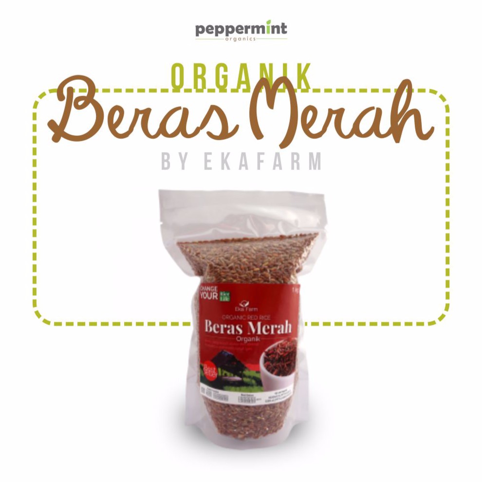 

Eka Farm Beras Merah Organik (1 kg)