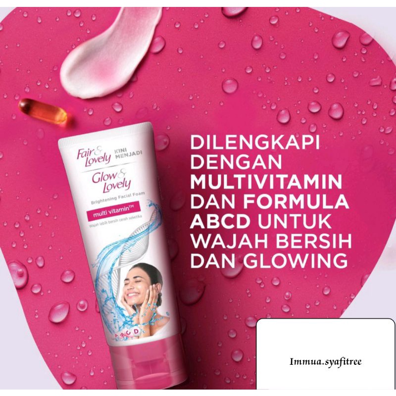 FaciaL Wash Fair n LoveLy / GLow n LoveLy (50gr & 100gr)