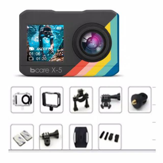 Action cam bcare x5 vlog camera Youtuber-4