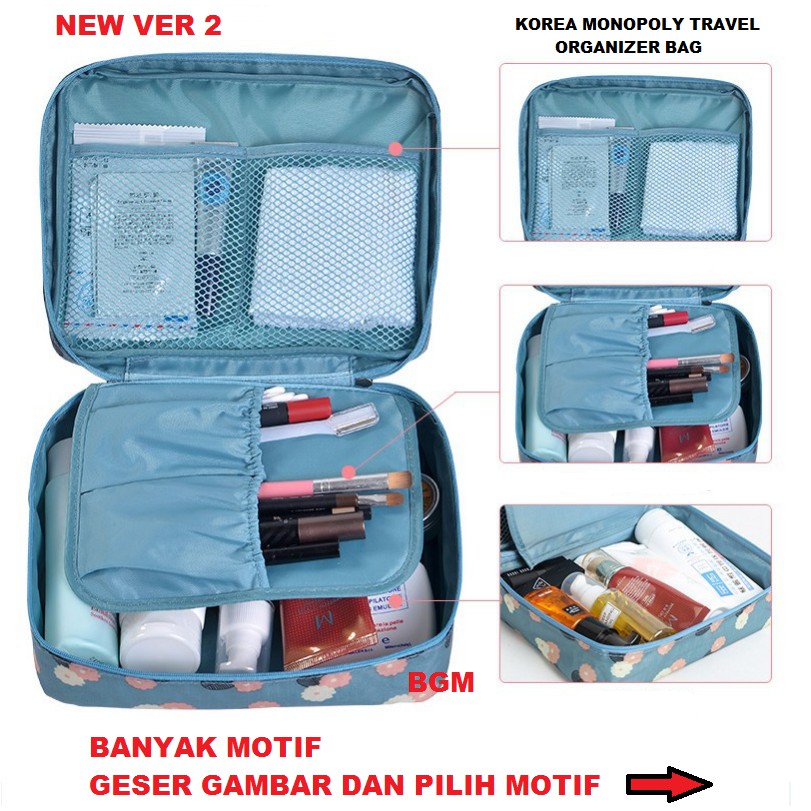 monopoly travel organizer bag