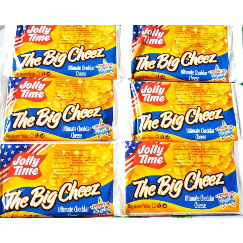 Jual Jolly Time Microwave Popcorn Popcorn Jolly Time The Big Cheez