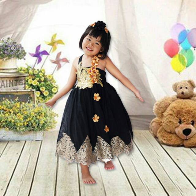 Sweet Honey ~Kids Party Dress Gown Tutu Anak Megar Gaun Pesta Anak