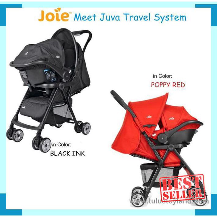Joie Juva Travel System Stroller & Car Seat - RED