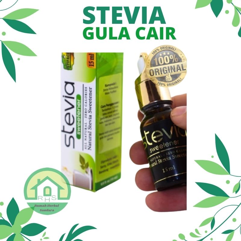 

Stevia sweetener gula cair pemanis alami pengganti gula non kalori PROMO MURAH