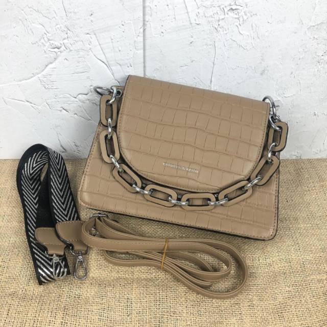 Tas CnK CHUNKY croco 3 tali