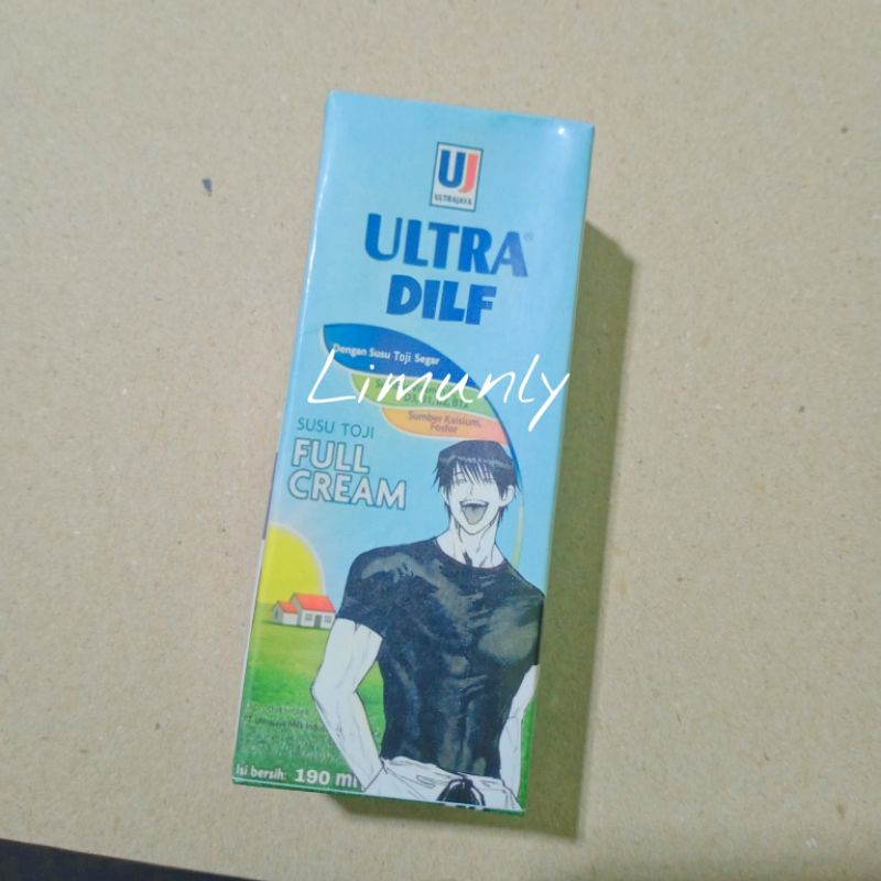 (Stok terakhir) ultra dilf Toji Fushiguro susu 200 ml