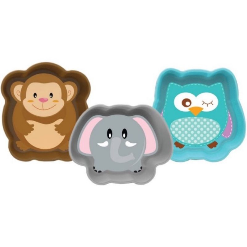 Baby Safe Animal Shape Bowl Mangkok Makan Bayi Anak (FS403) - Peralatan Makan Bayi