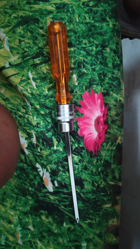 Obeng Tembus 4 5 6 8  Inch Rrt Transparan Transparant Screwdriver 5 6 8 Ats Tekiro