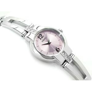 Seiko SUJG37P2 Ladies Jam Tangan Wanita SUJG37 P2 Original Pink Silver