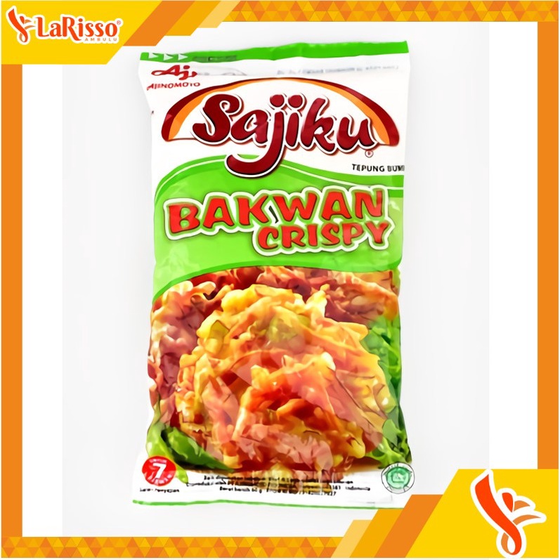 

SAJIKU TEPUNG BUMBU BAKWAN CRISPY 90GRAM