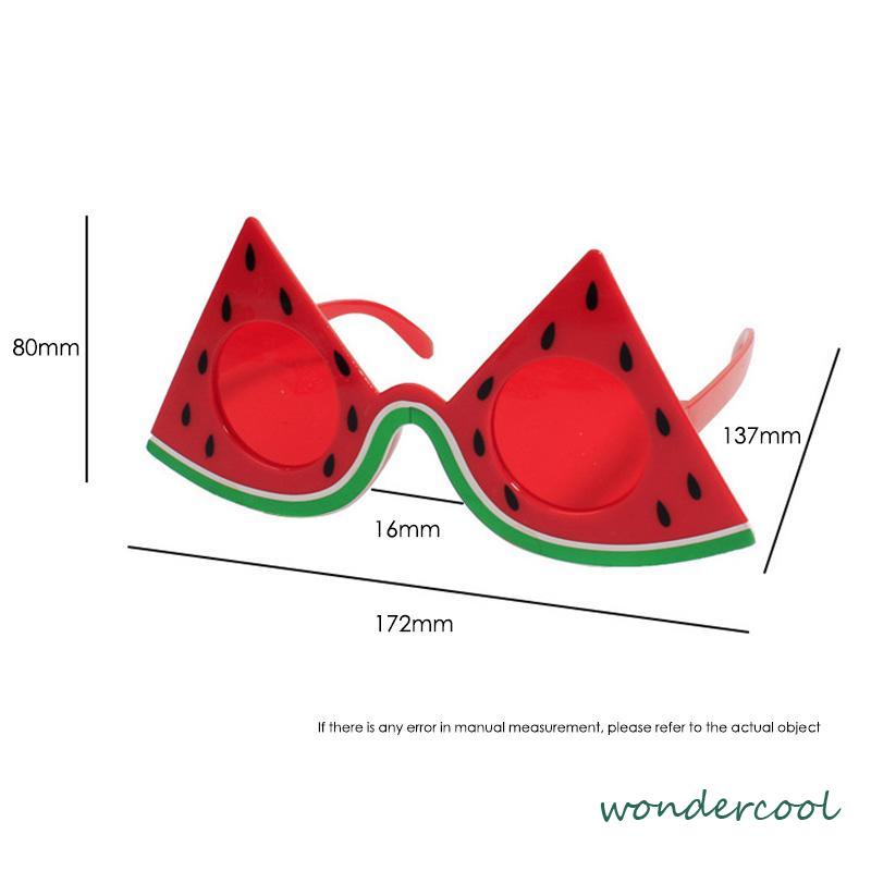 Pesta Ulang Tahun Kepribadian Kreatif Friut Bentuk Hati Suasana Alat Peraga Kacamata Lucu-Won