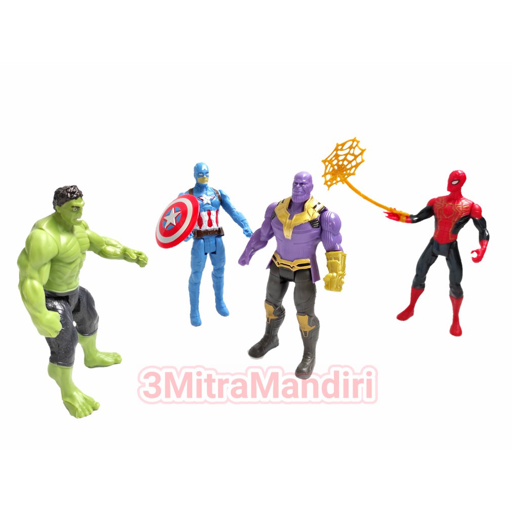 Mainan Boneka Avenger - Mainan Action Super Hero - Action Figure Set