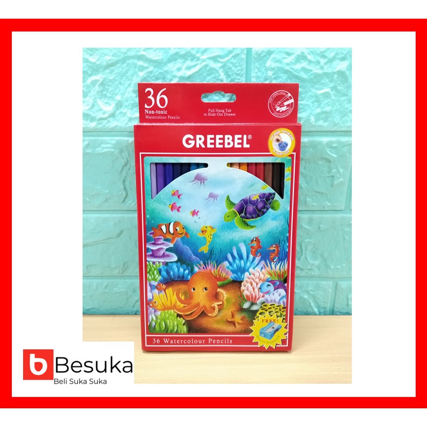 

PENCIL 36 W GREEBEL WATER COLOUR GB-8036