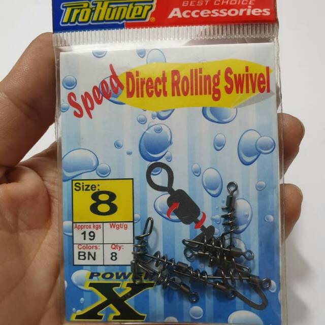 Speed direct Rolling swivel