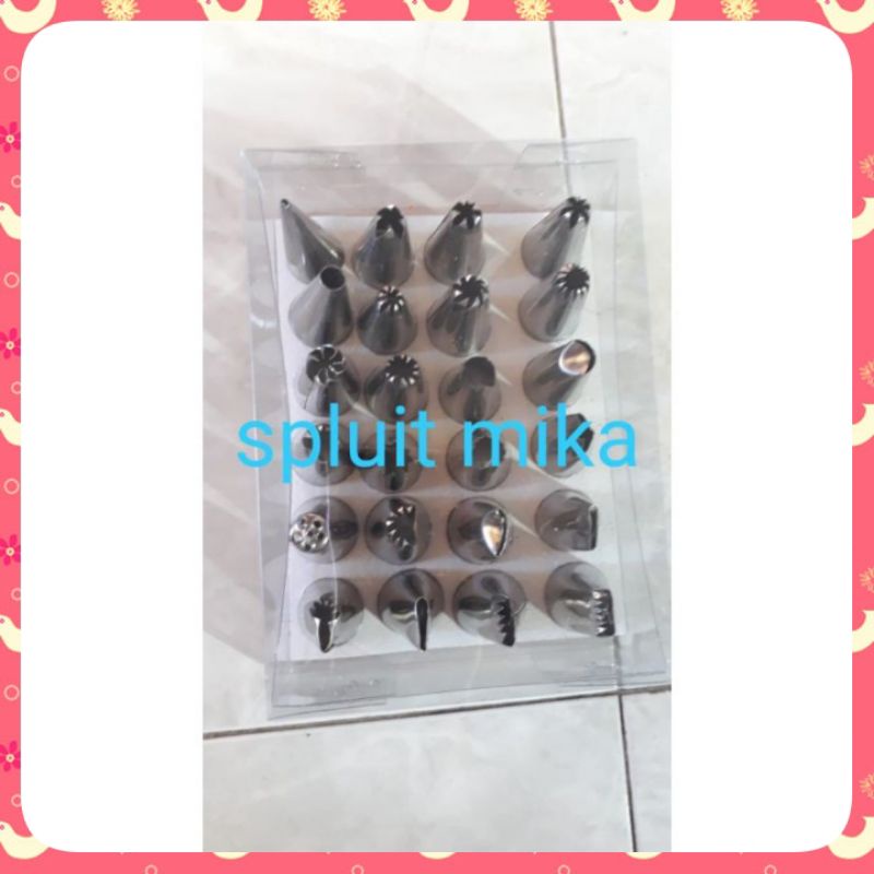 Spuit tart semprit mawar kue cetakan semprit satu set