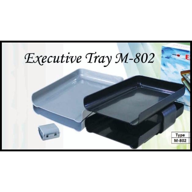 

Daisydooo | Elevated Tray Double Deck Paper Tray Rak Dokumen 2 Susun Microtop M802