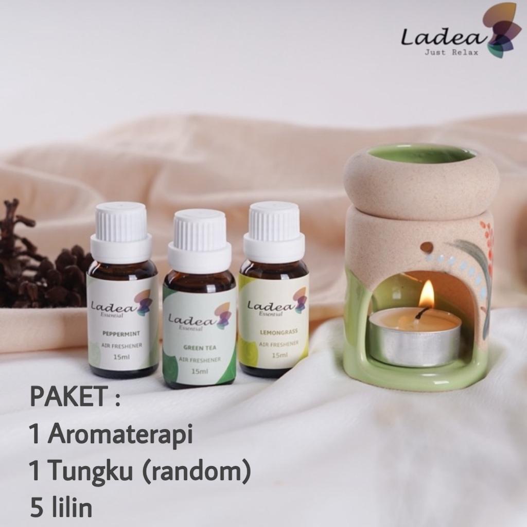 Paket Aroma Terapi Tungku Lilin Aromatherapy