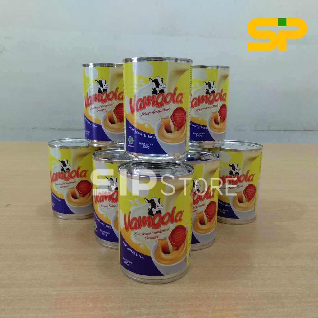 

Susu Kental Manis Vamoola 500gr - 1 dus / Krimer Kental Manis/ Susu / SKM