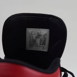 Sepatu Air Jordan 1 Low Black Toe #5