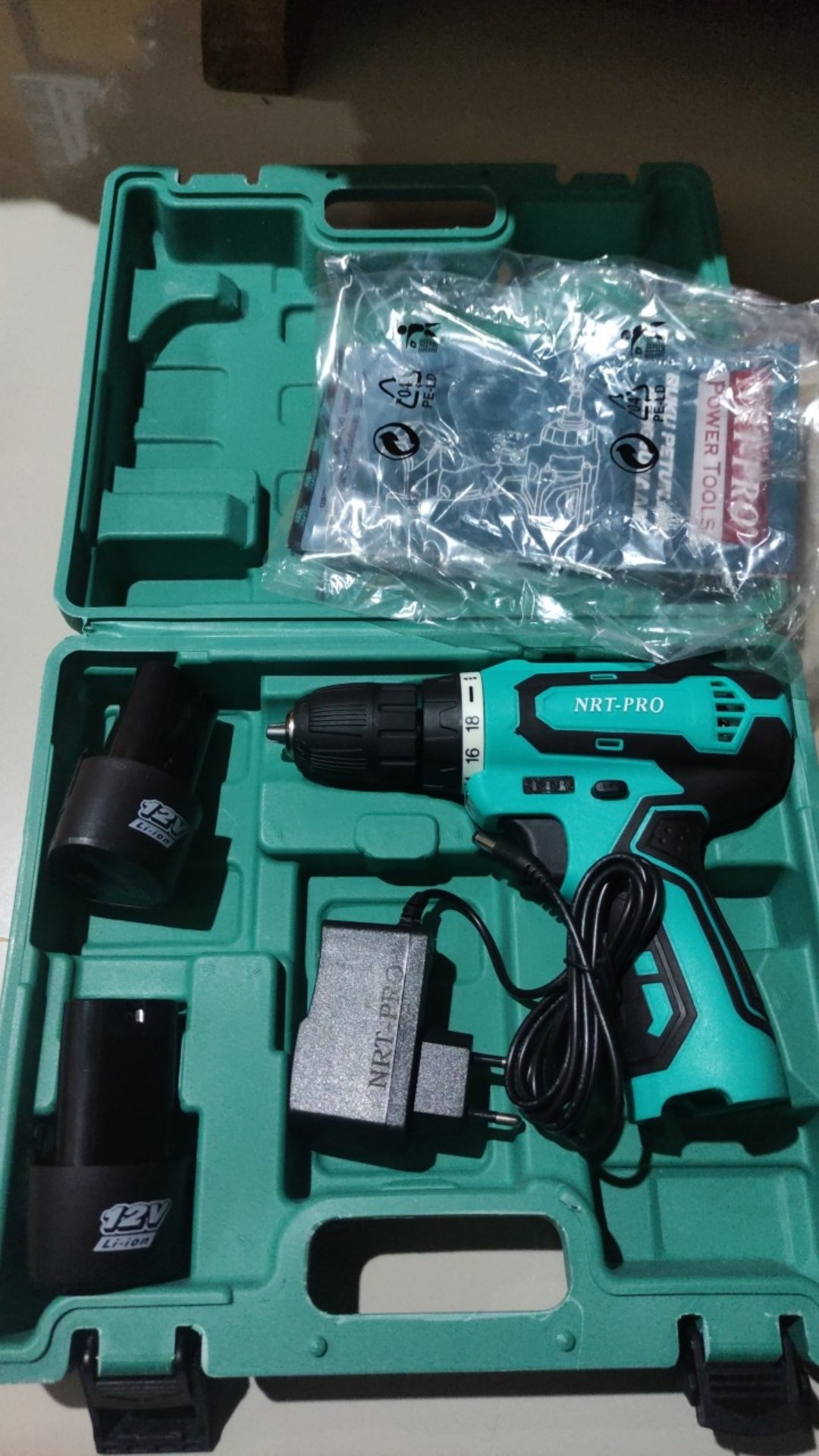 Nrt 330 / Cordless Nrt Pro Dc 330 Hd 12v / Mesin Bor Baterai Nrt 12 V 10mm