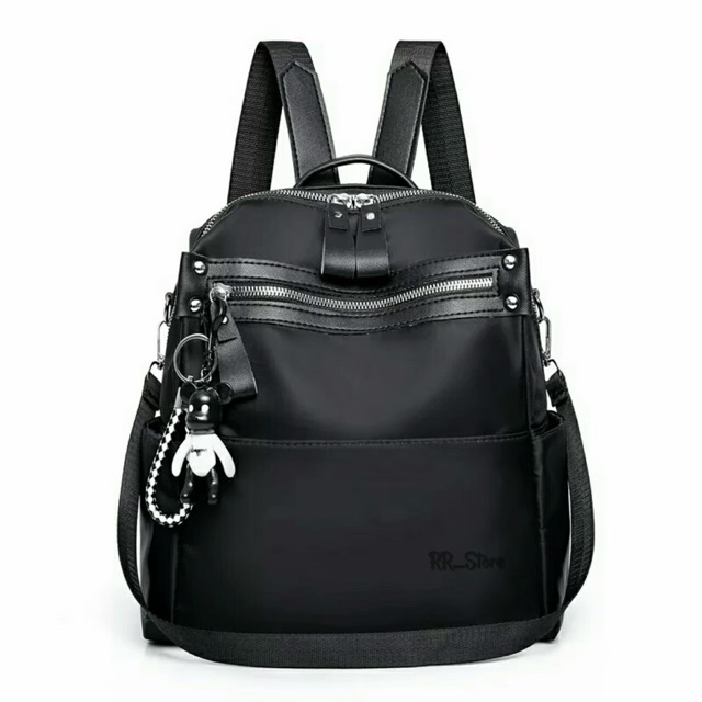 New Backpack Stylish MICRO RUBBY-VADIM Free Asesoris Gantungan / Tas Ransel / Tas Gendong / Tas Bahu