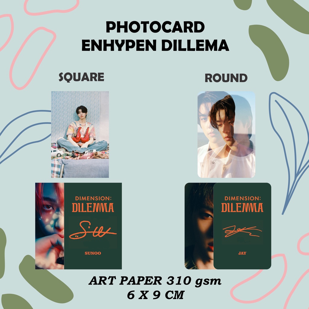 PC / PHOTOCARD ENHYPEN DILLEMA ALBUM