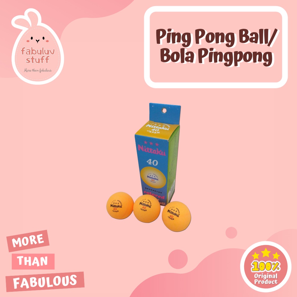 ATK ~ Bola Pingpong / Bola Tenis Meja Pingpong